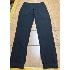 Everlane Performance Traveler Chino Pant Mens 29 x 32 Black Tapered Cuffed Ankle